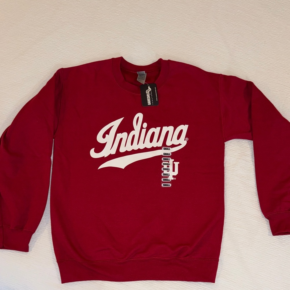 Indiana Gildan Red Crewneck Sweatshirt